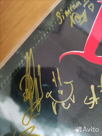 Бал вампиров афиша с автографами