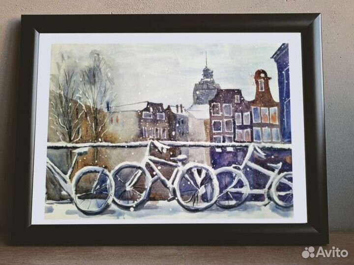 Акварельная картина 