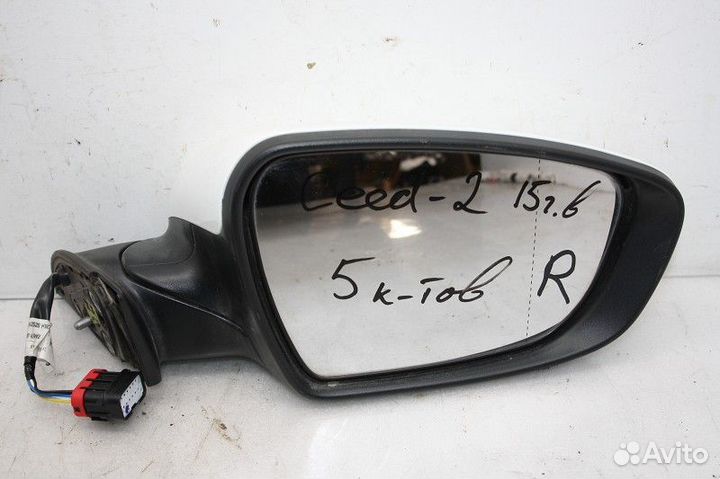Зеркало правое электрическое KIA ceed II 2012-2018