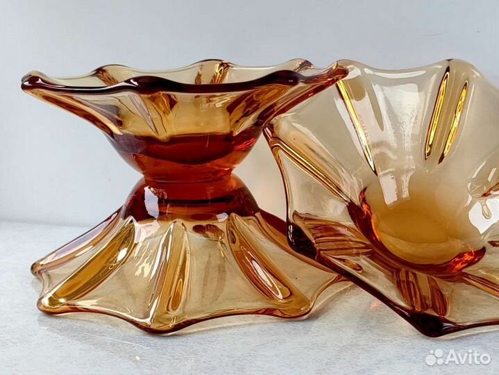 Ваза цветное стекло