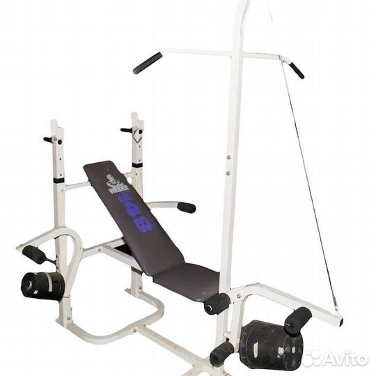 Скамья для жима лежа со штангой