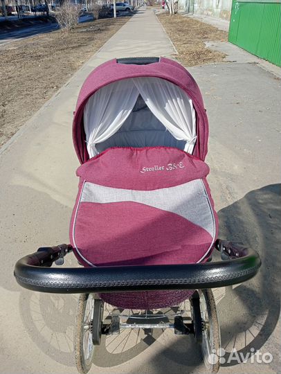 Коляска люлька для новорожденных бу