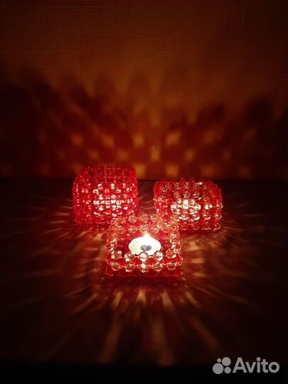 Подсвечник из бусин