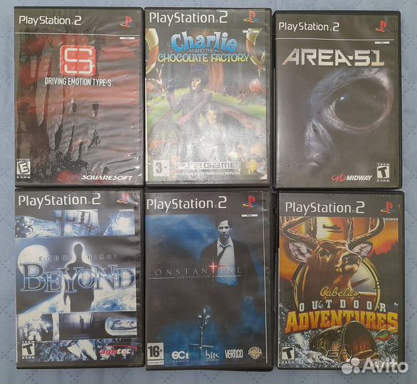 Игры для PS2 и Xbox360