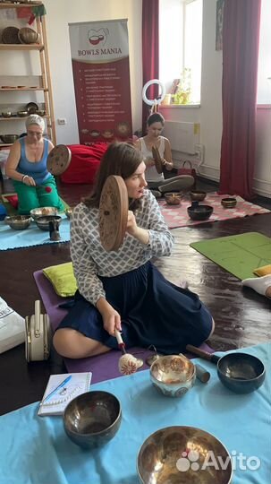 Мастер -Класс с Тибетскими поющими чашами