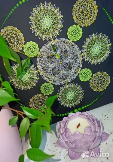 Свеча лотос