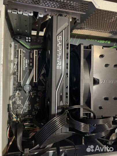 Видеокарта Rx 570 nirto + 4gb