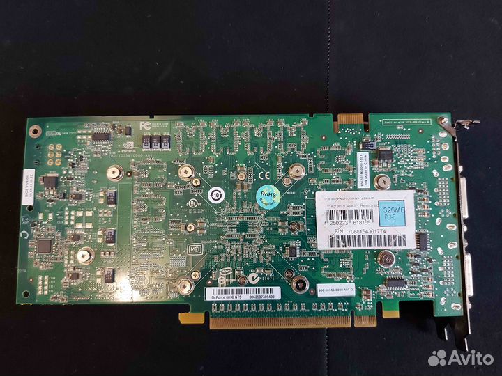 Видеокарта nvidia GeForce 8800 GTS - Не рабочая
