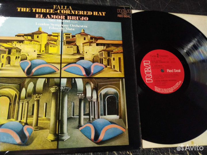 Manuel De Falla Eduardo Mata 1978 винил Англия