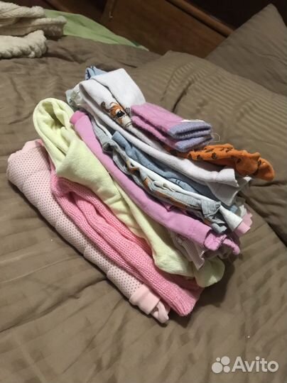 Детские вещи пакетом бесплатно