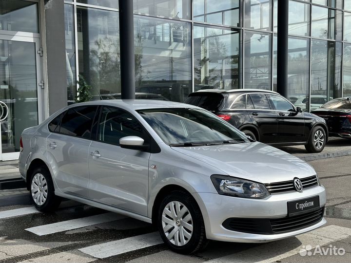 Volkswagen Polo 1.6 МТ, 2012, 124 891 км