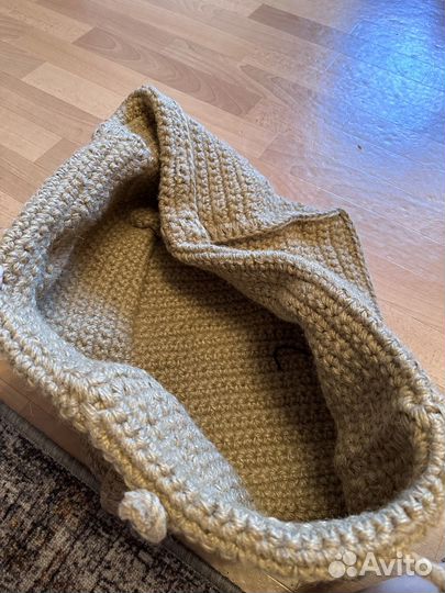 Корзина вязаная