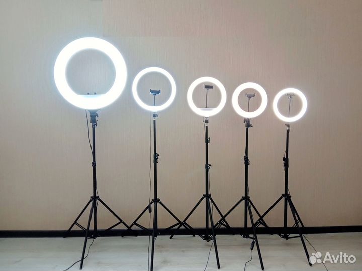 Кольцевая лампа 54 см