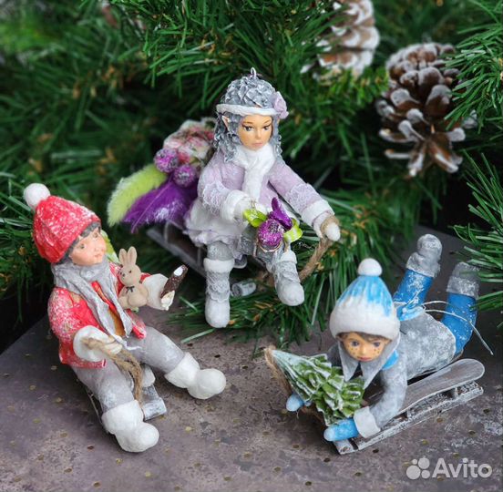 Ватная игрушка