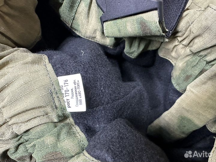 Горка на флисе мох