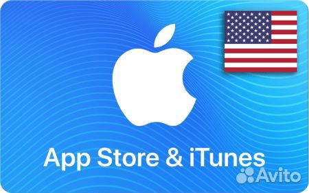 ITunes App Store 10 USD Карта пополнения США
