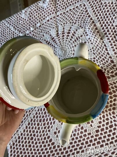 Заварочный чайник фарфор