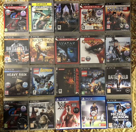 Игры ps3, ps4