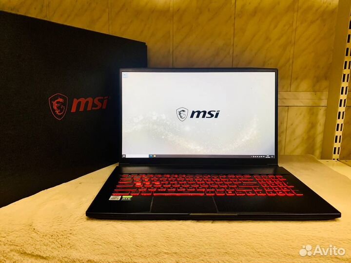 Игровой ноутбук Msi 17.3 144Hz/RTX