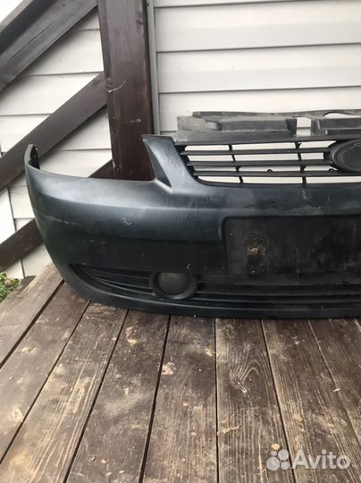 Бампер передний priora 1