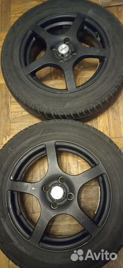 Литые диски r15 с летней резиной kia rio