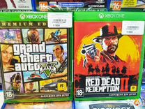 300 дисков Xbox One - Игры от Rockstar Rdr/Gta