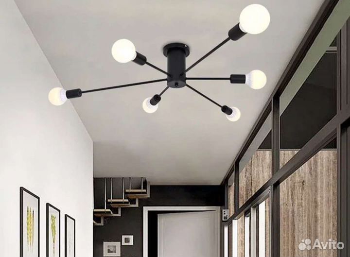 Люстра потолочная в стиле минимализм Разные