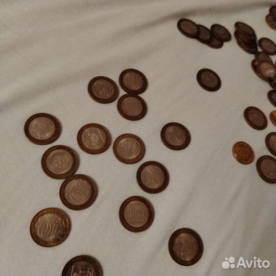 Монеты юбилейные 10рублей