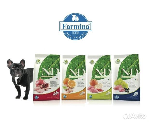 Корм Роял Канин и Фармина
