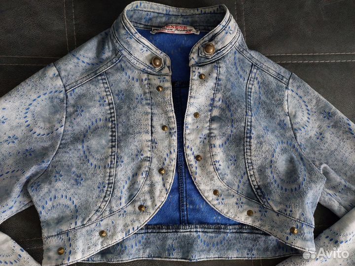 Джинсовое болеро