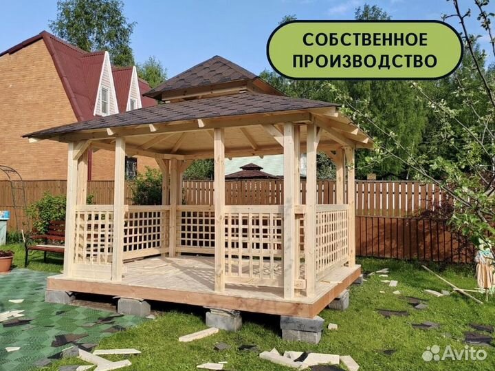Красивые беседки