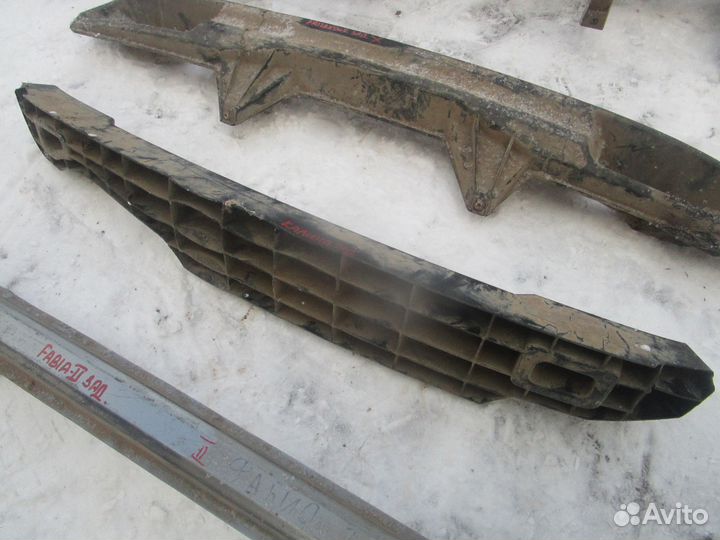 Усилитель заднего бампера LADA Kalina