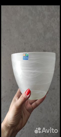 Горшок стеклянный для орхидей (0,8л и 1,5л)