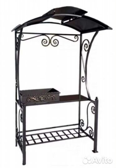 Мангал с крышей 