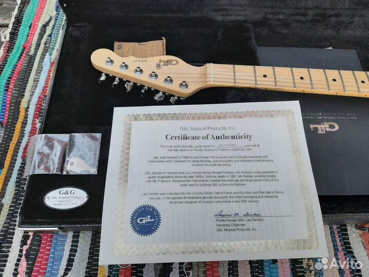 Электрогитара Fender Telecaster G&L Asat USA