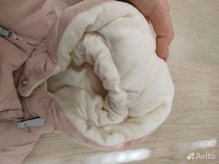 Зимний комбинезон для девочки 80 86