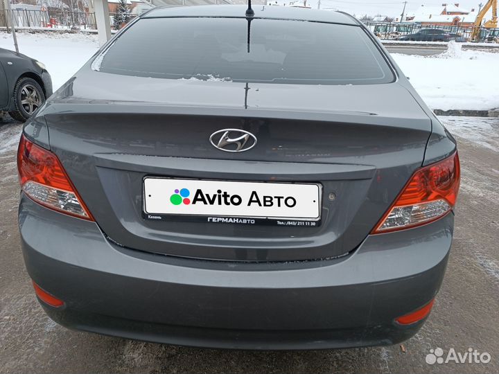 Hyundai Solaris 1.4 МТ, 2012, 165 000 км