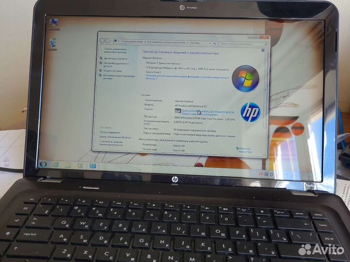 Ноутбук hp