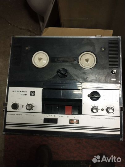 Катушечный магнитофон комета209