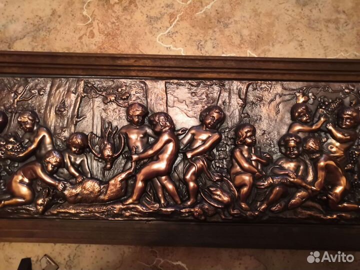 Барельеф панно. Гальванопластика