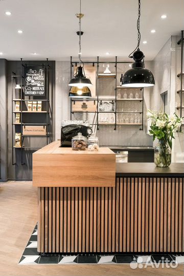 Рейки для оформления барной стойки арт DF12