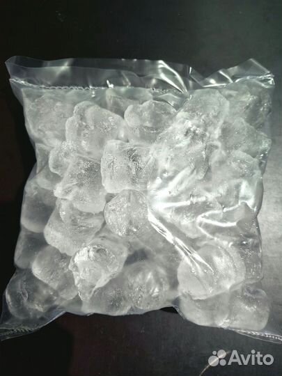 Лед пищевой для коктейлей 1 кг