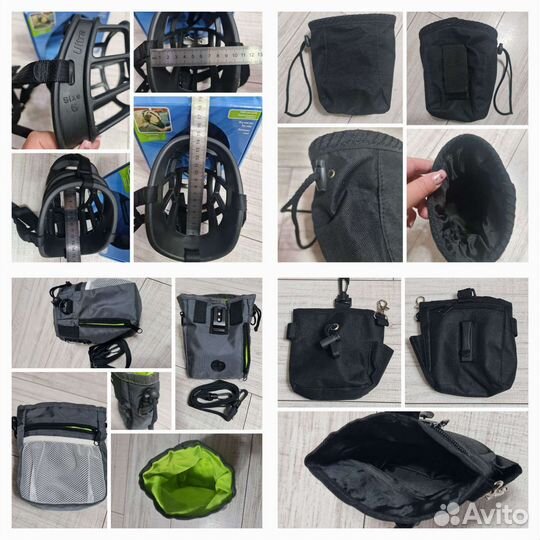 Амуниция для собак: ошейники намордники поводки