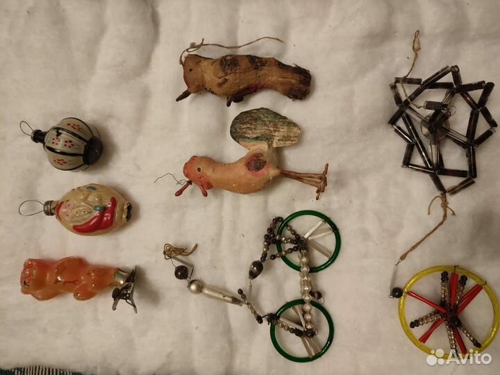 Елочные игрушки СССР