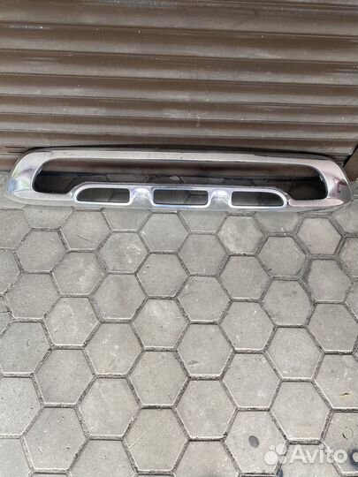 Накладка переднего бампера Mercedes w253