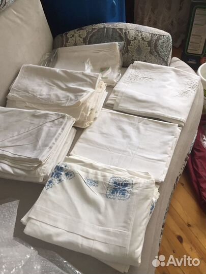 Постел.белье ссср/наволочки/простыни/пододеяльник