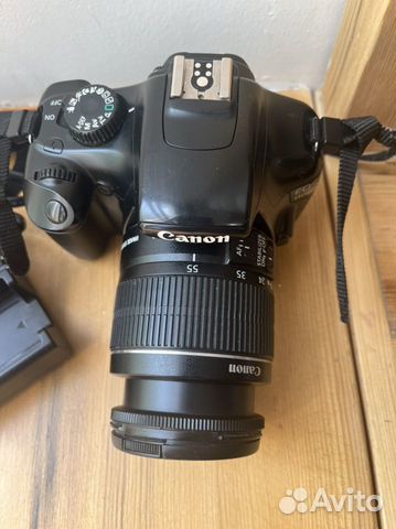 Фотоаппарат Canon 1100d с объективом 18-55mm VR объявление продам