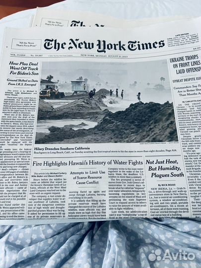 Газета The New York Times