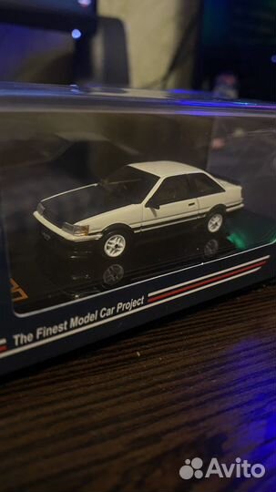 Модель Toyota Corolla Levin AE86 1/64