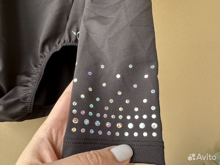 Новый гимнастический купальник 12 лет 143-150 см